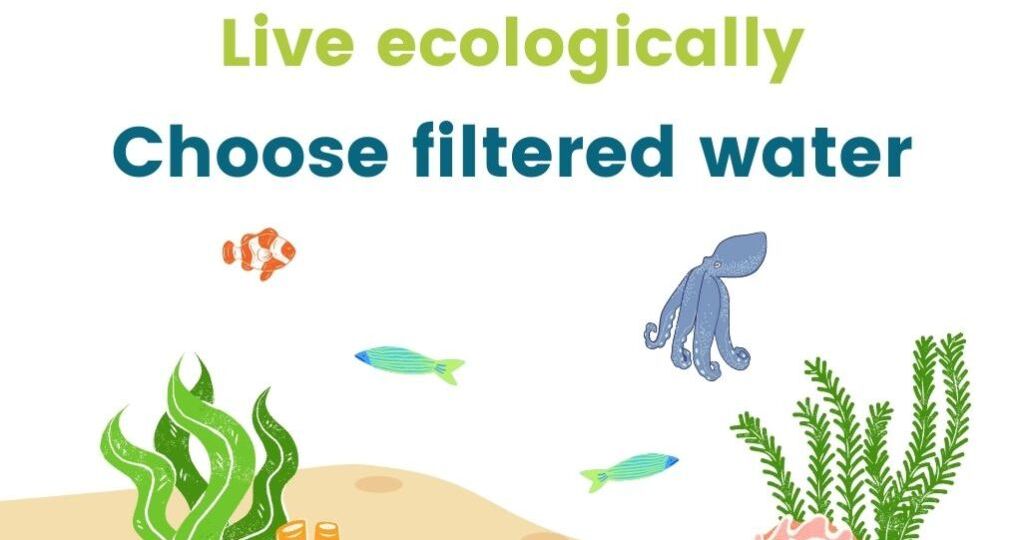 Live ecologically! Choose filtered water