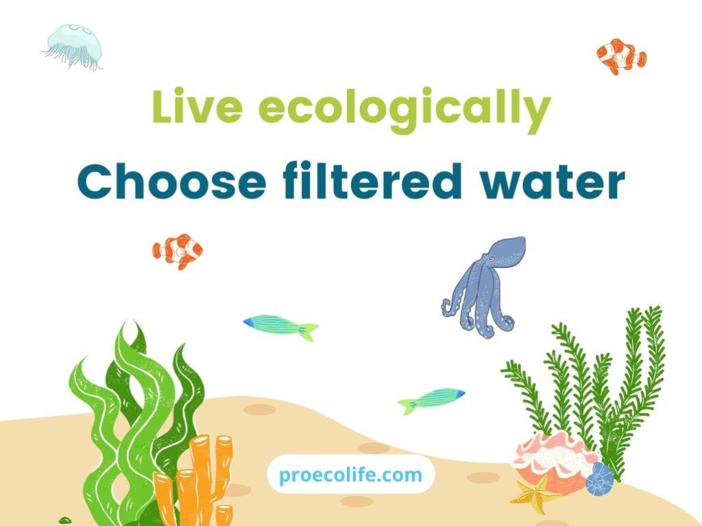 Live ecologically! Choose filtered water