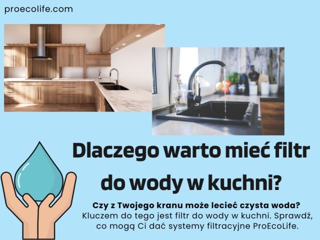 Dlaczego warto mieć filtr do wody w każdej kuchni?