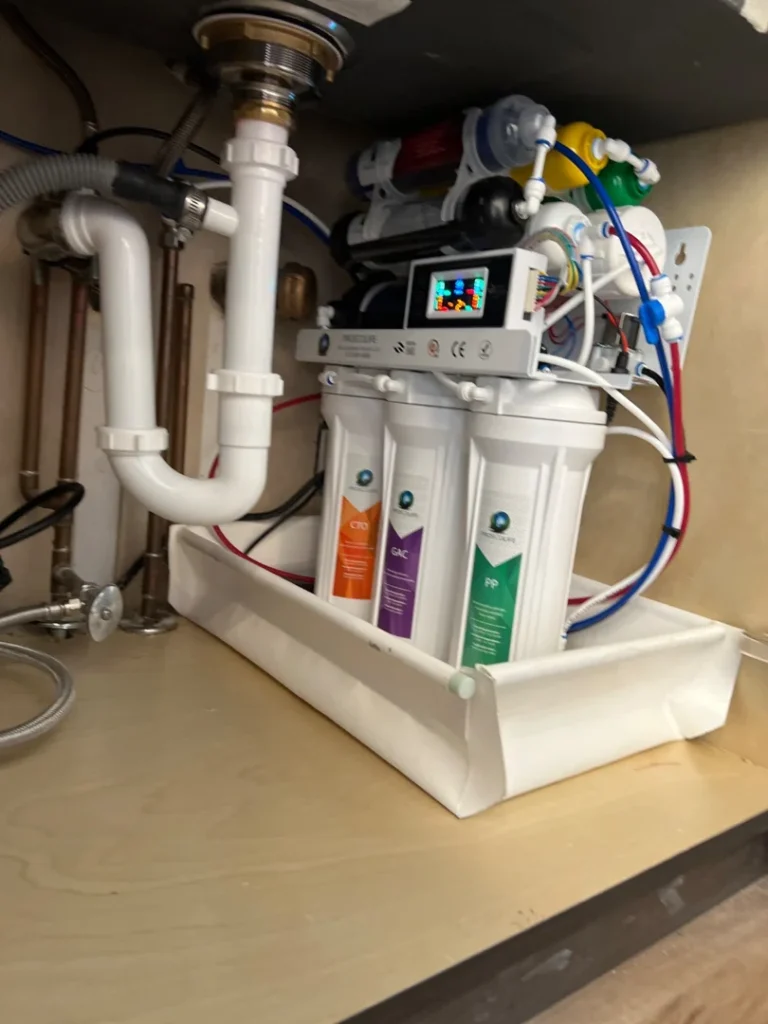 reverse osmosis filter lead