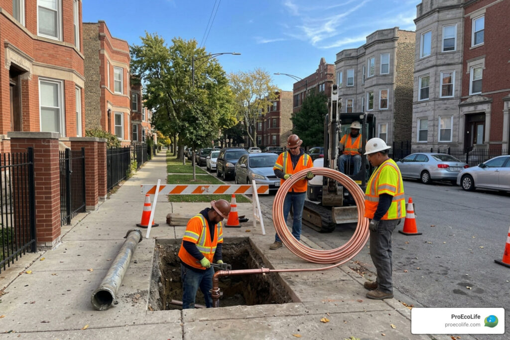 lead service line replacement chicago